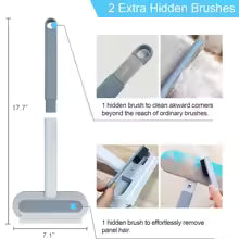 Cepillo Pro Lavable™ | Quitapelos de Silicona para Mascotas y Sofás